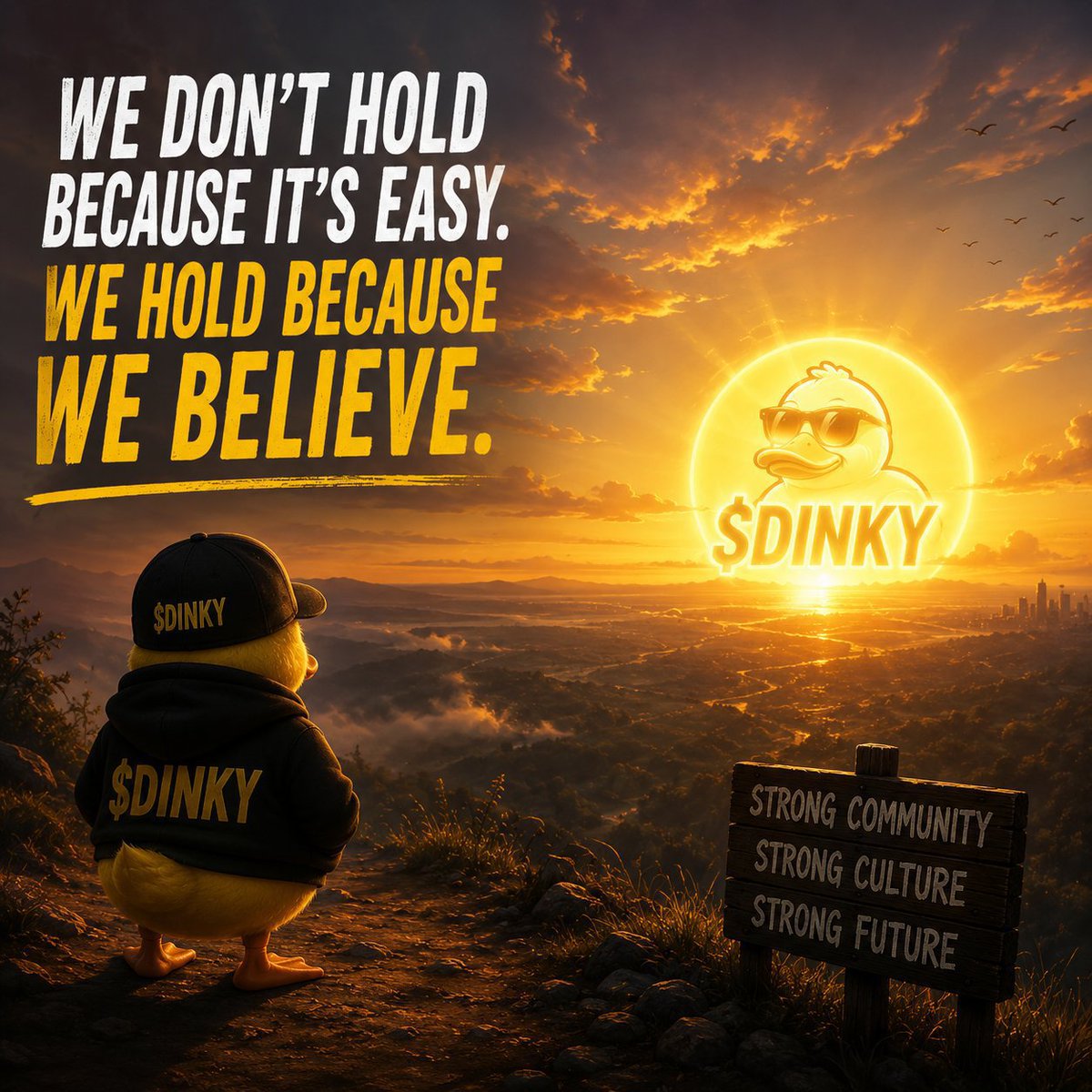 BiaCaprichoo's tweet photo. @GoingParabolic @AshleyDCan Hey @AshleyDCan, $TBB looking solid! 🔥
But check Baby Duck Dinky 🦆 real viral TikTok duckling (100M+ views) with the biggest heart in crypto. Fair launch Solana memecoin, 0% tax, locked dev wallet.
We quack, we moon! $DINKY
CA: 3YNCESdqhSgvsD4aARHC4rdqXpjyW9CWjosH82hNpump 🚀🦆 https://t.co/aKLtqTMzcz