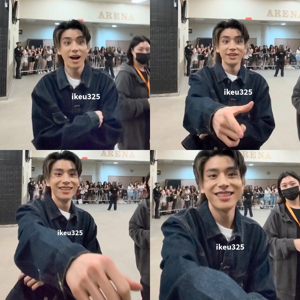 ikeu325's tweet photo. Jake the sweetheart 💕 

Held a sign with my partner:

내 13년 사랑이랑 결혼할까? (Shall I marry my 13-year love?) 👍👎

Got thumbs up and a grin like “bruh, why haven’t you married her yet” 💀
 
Then we met at sendoff! He was so excited to see me and hold my hand lolol

#ENHYPEN https://t.co/zMZrbVzfgG