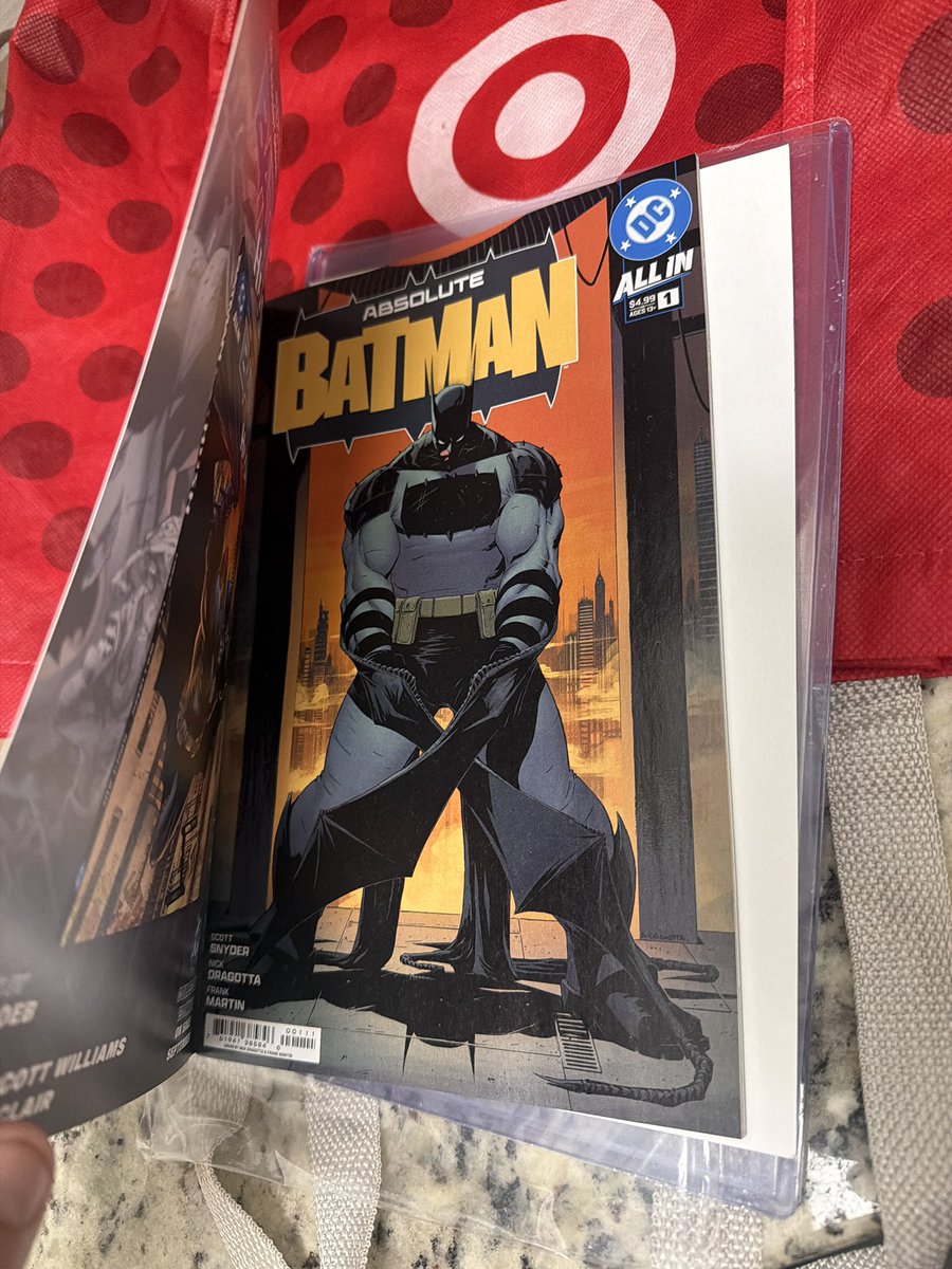 djmarz04's tweet photo. @CobiesCards But it’s not. I have the book and it’s ab#1 after the foil cover. https://t.co/wHJyE1YRqd