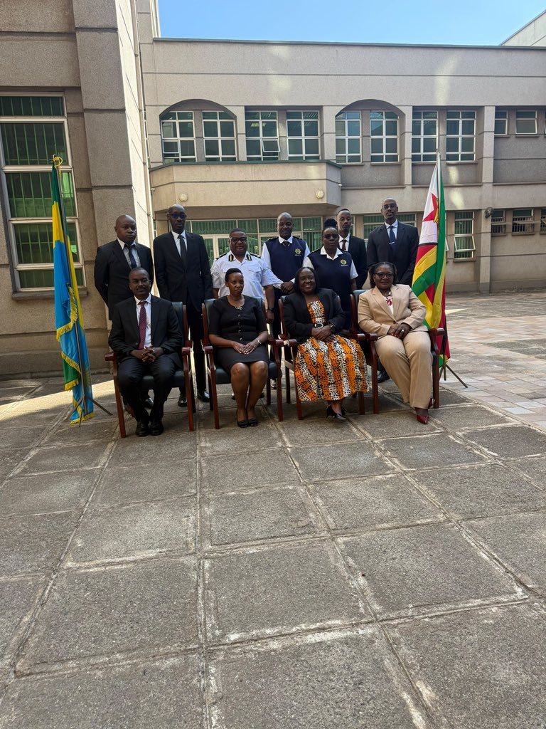 Rwandamigration's tweet photo. The DG @Rwandamigration ACP Lynder NKURANGA started a visit to @ImmigrationZim on this 27 July 2026

The visit aims to strengthen bilateral cooperation between the two sister institutions, share experiences, and learn from each other's best practices. https://t.co/fAVIgt3lej