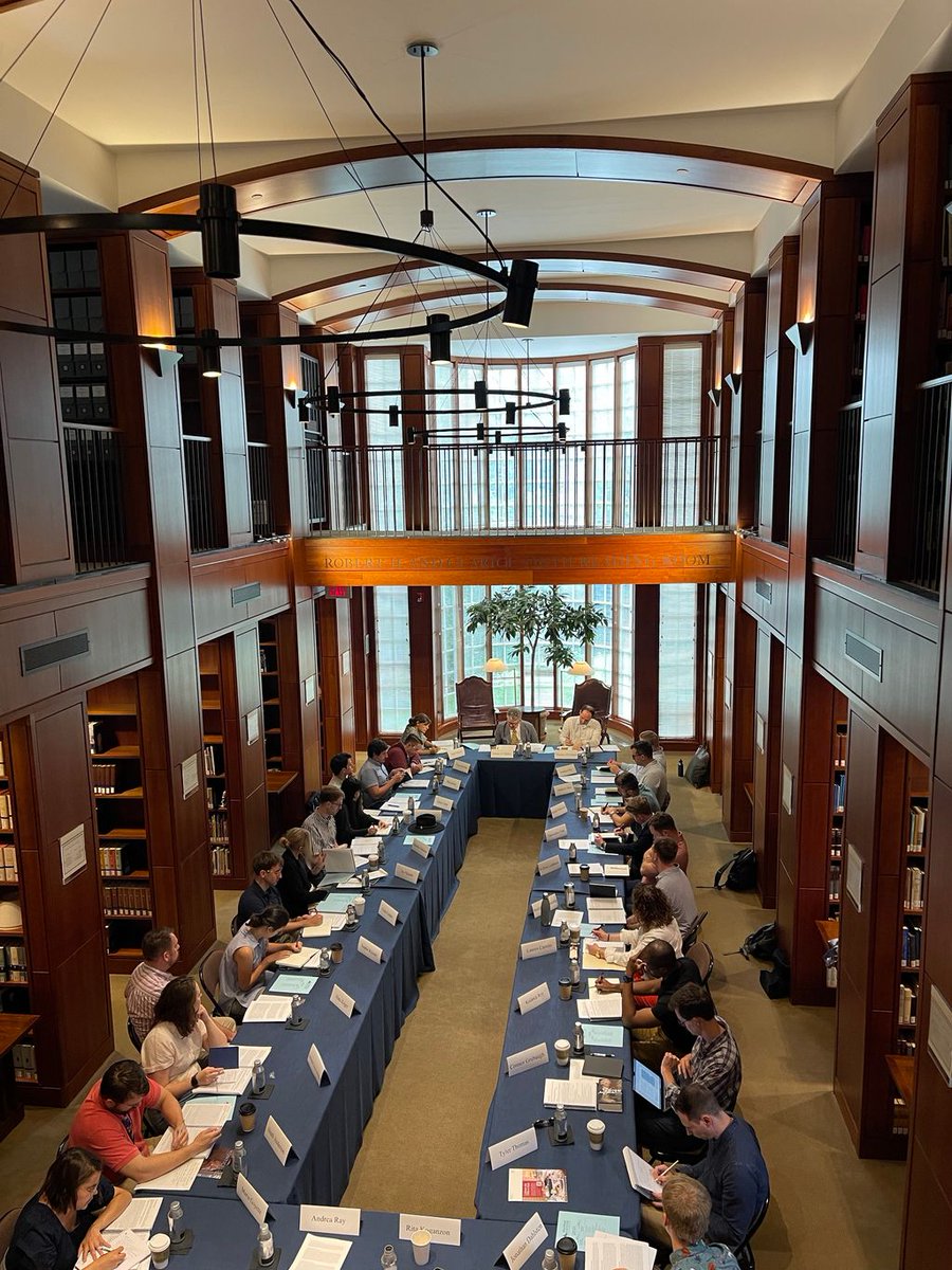 JackMillerCtr's tweet photo. LIVE! 🏛️ 📸📚

The 2026 Jack Miller Fellows are thoroughly enjoying the fellowship's historic setting! After soaking in @UVA's beautiful campus in Charlottesville, fellows took a weekend field trip to Thomas Jefferson's Monticello. 

Gathered around the table at @TJMonticello, fellows sharpened their understanding of American political thought and history with Dr. Jeremy Bailey (University of Florida @ufhamilton)  then continued their discussions during a tour of the grounds.