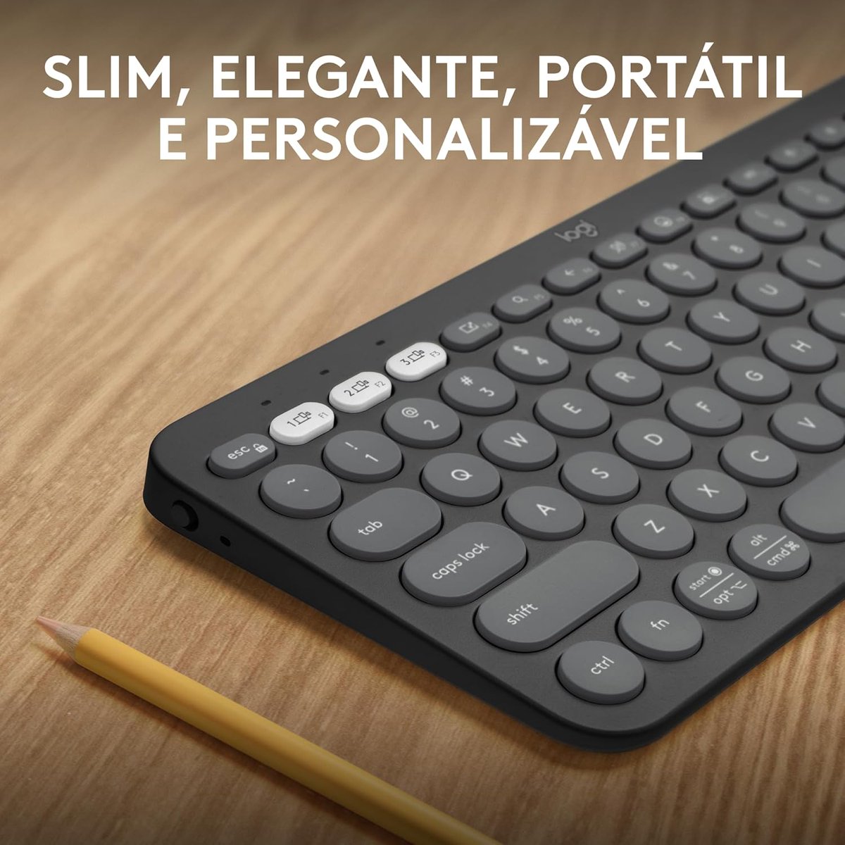 EdySantos____'s tweet photo. Teclado sem fio Logitech Pebble Keys 2 K380s com Conexão Bluetooth Easy-Switch e Pilha Inclusa - Compatível com PC, Mac, Chrome OS, Android, iOS

💰 R$159,90      -35%
💳 Em até 5x de R$ 31,98 sem juros

🔗 https://t.co/qcSLmTfUtU

⚠️ Preço e estoque sujeitos a alteração. https://t.co/bhaue0iVLx