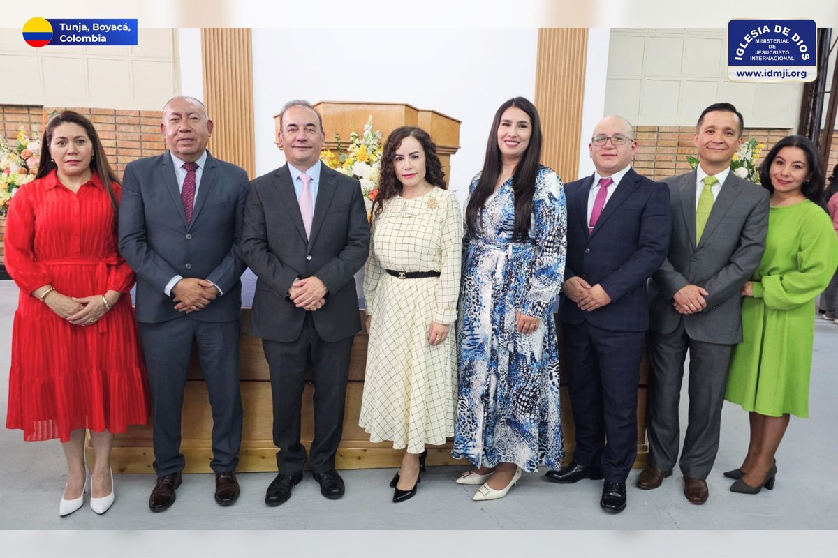 IDMJIoficial's tweet photo. 🇨🇴 Fotos: Visita del Hno. Carlos Alberto Baena y la Hna. Raquel Hernández a la Iglesia de Tunja, Boyacá, Colombia - Julio 2026
https://t.co/9DN4AYBfPw

El 19 de julio de 2026, la Iglesia de Dios Ministerial de Jesucristo Internacional en Tunja, Boyacá, Colombia, recibió la visita del hermano Carlos Alberto Baena, pastor general de la Iglesia, junto con su esposa, la Hna. Raquel Hernández.

Durante la reunión, el hermano Carlos Alberto compartió una enseñanza con los creyentes, quienes recibieron con alegría esta visita.

También estuvieron presentes el Hno. José Muñoz y su esposa, Pastor y Supervisor de las iglesias en el departamento de Boyacá, Colombia y los pastores de la Iglesia en Tunja.

Compartimos el registro fotográfico de esta reunión.