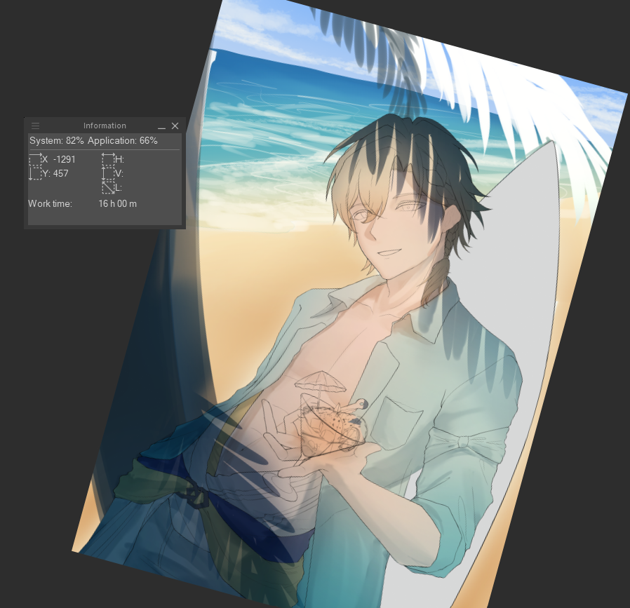 arvecen's tweet photo. 16 hours in, and i'm only just about to start rendering... sigh. 
#hsr #aventurine https://t.co/7Nrvmil1DF