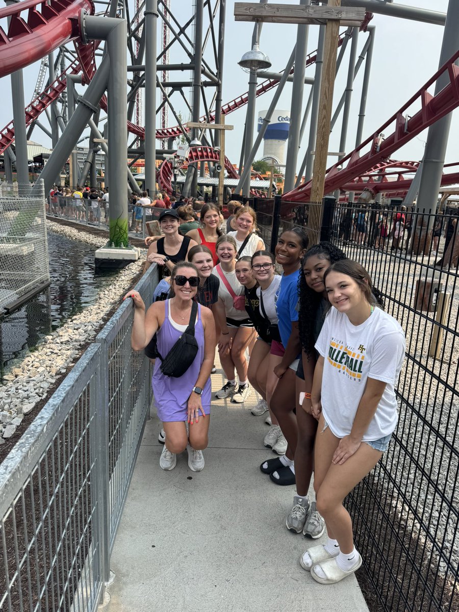 HTVolleyball's tweet photo. Varsity went up to Cedar Point Spiketacular &amp; played some of their best volleyball yet! We were 1st after day 1 of pool play and then had a fun day 2, though losing to the winners, Archbishop Carroll,  20-22 in set 3 during pool play &amp; then sadly being eliminated by Vermillion. https://t.co/LUdzHEct1w