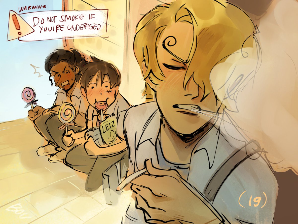 bousalino7's tweet photo. (HS AU) Wrong kind of candy https://t.co/C2IhwjluqP