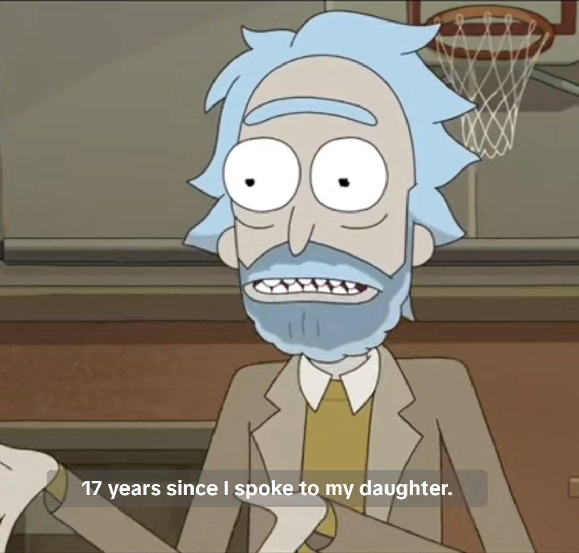 primprim_69's tweet photo. Sobbing. He was truly happy 

#spoiler #rickandmorty #ricksanchez #adultswim #finale https://t.co/AuP0JrywCu