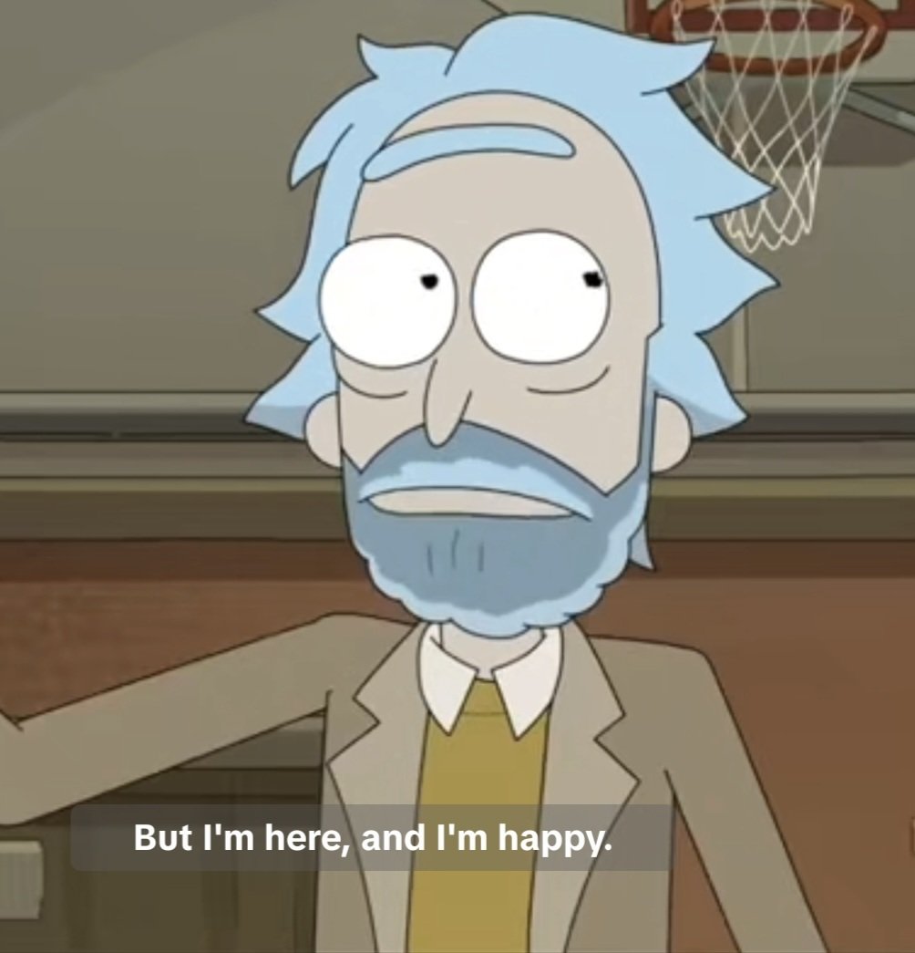 primprim_69's tweet photo. Sobbing. He was truly happy 

#spoiler #rickandmorty #ricksanchez #adultswim #finale https://t.co/AuP0JrywCu