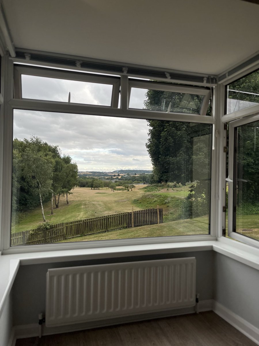 Thevocaltruth's tweet photo. View from my Airbnb living room near Beamish, County Durham, UK. 🇬🇧 https://t.co/2WVOHh839A