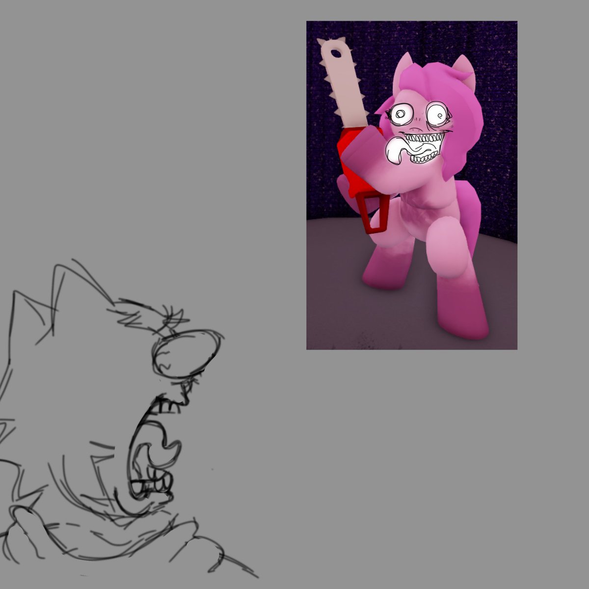 DaviBr10111's tweet photo. #pursuitcore
I love this game so I made some drawings lol. https://t.co/aka6OHm1jg