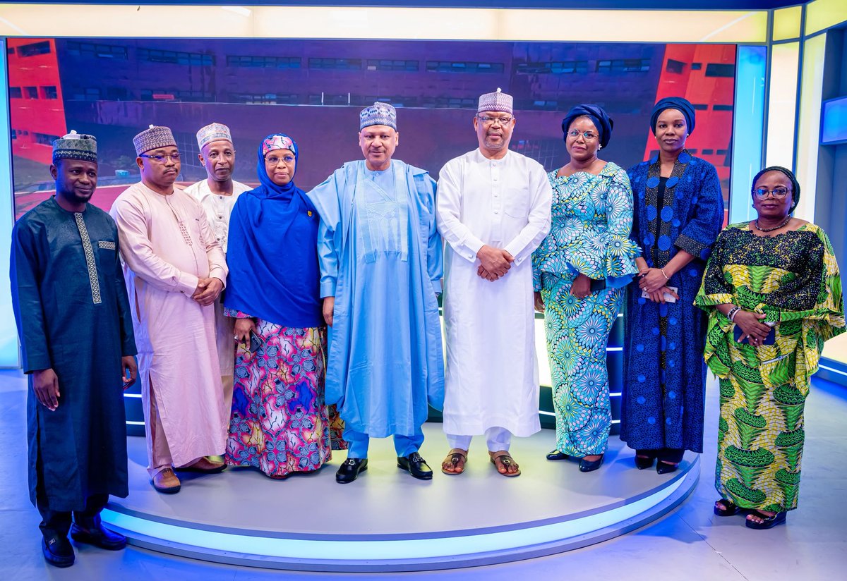 HMMohammedIdris's tweet photo. FMINO PRESS RELEASE

INFORMATION MINISTER HAILS NTA'S @NTANewsNow NEW WORLD CLASS STUDIO, UPGRADE OF NATIONAL PRESS CENTRE 

The Honourable Minister of Information and National Orientation, Mohammed Idris, has expressed satisfaction with the newly completed world-class television studio at the Nigerian Television Authority (NTA) Headquarters and the ongoing upgrade of the National Press Centre, describing both projects as clear evidence of President Bola Ahmed Tinubu's commitment to modernising Nigeria's public information infrastructure.

The Minister made the remarks on Monday after inspecting the facilities in Abuja. He said the investments form part of the Federal Government's broader efforts to reposition government-owned media organisations to deliver quality public service broadcasting and information to Nigerians.

"What we have seen today is the fulfilment of President Bola Ahmed Tinubu's promise to modernise Nigeria's public broadcasting facilities. This is one of the best studios in Nigeria and among the finest on the African continent," the Minister said.

He noted that the newly completed NTA studio ranks among the best broadcast facilities in Africa and forms part of a broader investment programme across the Nigerian Television Authority (NTA), the Federal Radio Corporation of Nigeria (FRCN), the Voice of Nigeria (VON) and the News Agency of Nigeria (NAN).

The Minister commended the management and staff of the NTA for supporting the transformation process, adding that the reforms extend beyond infrastructure to improved content, professionalism, innovation and human capacity development.

He said the ongoing procurement of modern broadcast equipment for NTA stations nationwide, alongside investments in other government media organisations, would significantly improve public service broadcasting across the country.

Idris also described the recently relaunched Digital Switch Over (DSO) programme as a major milestone that complements the ongoing modernisation of Nigeria's broadcasting industry.
"The Digital Switch Over and the investments in modern broadcast infrastructure are opening a new chapter for Nigeria's information sector. By the time this reform programme is completed, Nigerians will witness a truly transformed public broadcasting system."

The Minister further disclosed that President Tinubu is equally committed to improving the welfare of workers in the information sector, stressing that the administration recognises the importance of investing in both infrastructure and personnel.

Following the inspection of the NTA facilities, the Minister visited the National Press Centre at Radio House, where he expressed satisfaction with the progress of the ongoing renovation.

He said the upgraded National Press Centre will become a modern media hub equipped with world-class facilities and high-speed internet connectivity to support journalists covering government activities and national events. "The National Press Centre must fulfil its mandate as Nigeria's foremost media hub. It is being redesigned to provide journalists with a conducive environment and modern facilities to carry out their professional responsibilities effectively."

The Minister urged the contractors to complete the project within schedule, noting that he would return for a final inspection before its commissioning.

He reiterated that the ongoing upgrades across government-owned media institutions reflect President Tinubu's commitment to strengthening public communication, promoting credible information dissemination and repositioning Nigeria's information sector to meet international standards.

Rabiu Ibrahim, MNIPR
Special Assistant (Media) to the Honourable Minister of Information and National Orientation

Monday, 27 July, 2026