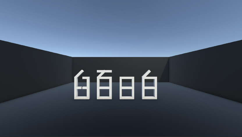 KakeruAsterisk's tweet photo. 久しぶりに参加します
ゲーム内容は「白」を探すゲームにする予定です
 #unity1week https://t.co/ye6W4R3v17