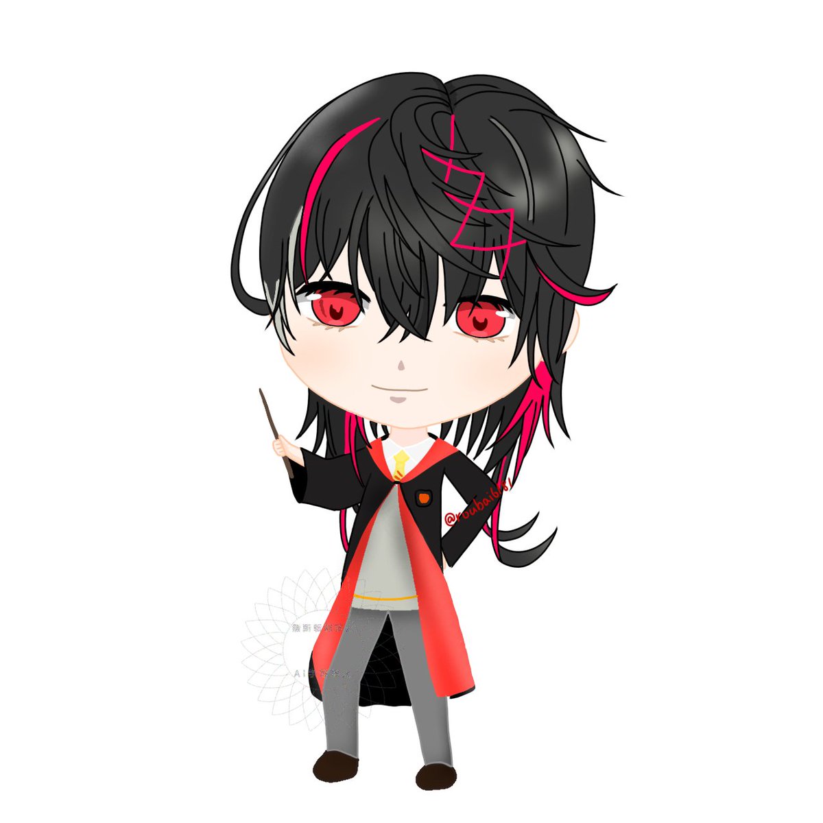 roubai6181's tweet photo. 配信見ながら描いた♪
荒いとこあるけど…。
お休みなさい🌙
#イラスト熾羽 https://t.co/282Lsta135