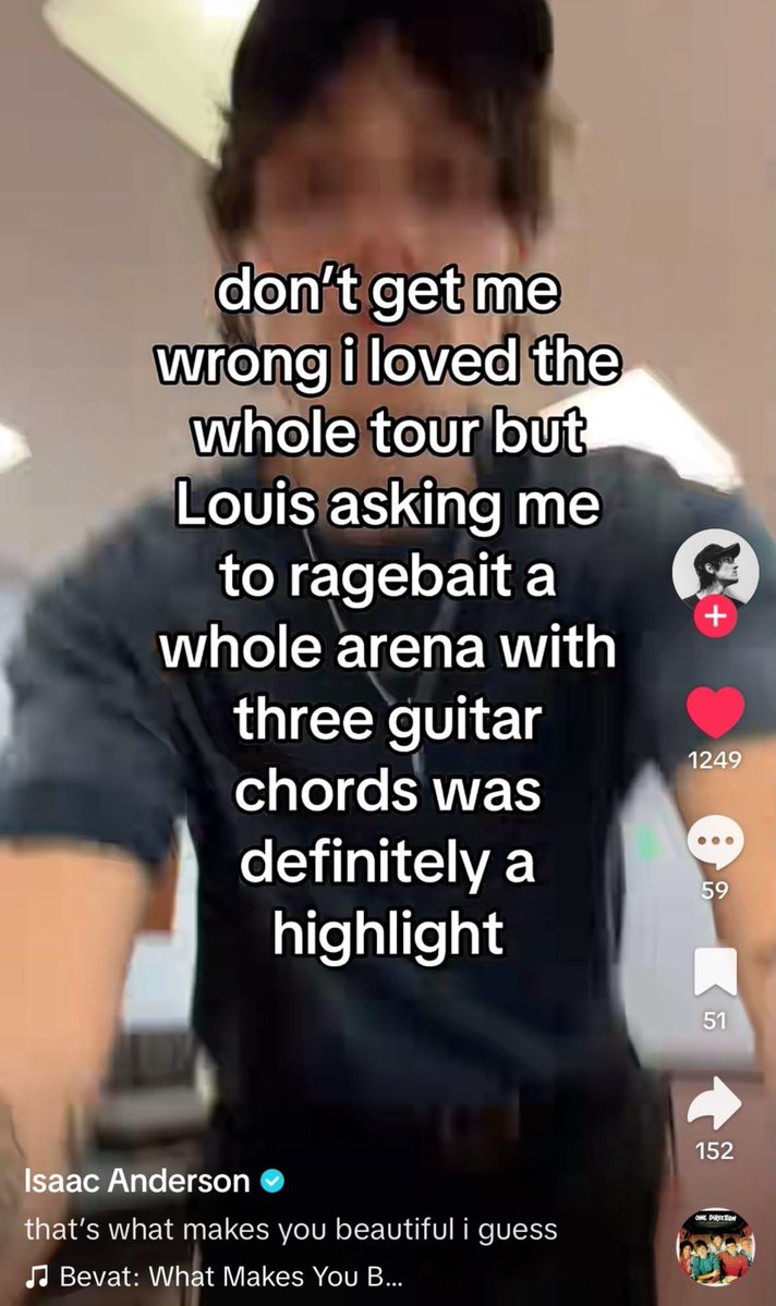 Ls28_Zp25's tweet photo. Louis asking Isaac to play three chords from What makes you beautiful just to ragebait the whole arena is sending me😭That is so Louis of him😭Not at all surprised😂
#HDWGHOrlando
#16YearsOfOneDirection https://t.co/ZTjBmMjEm6