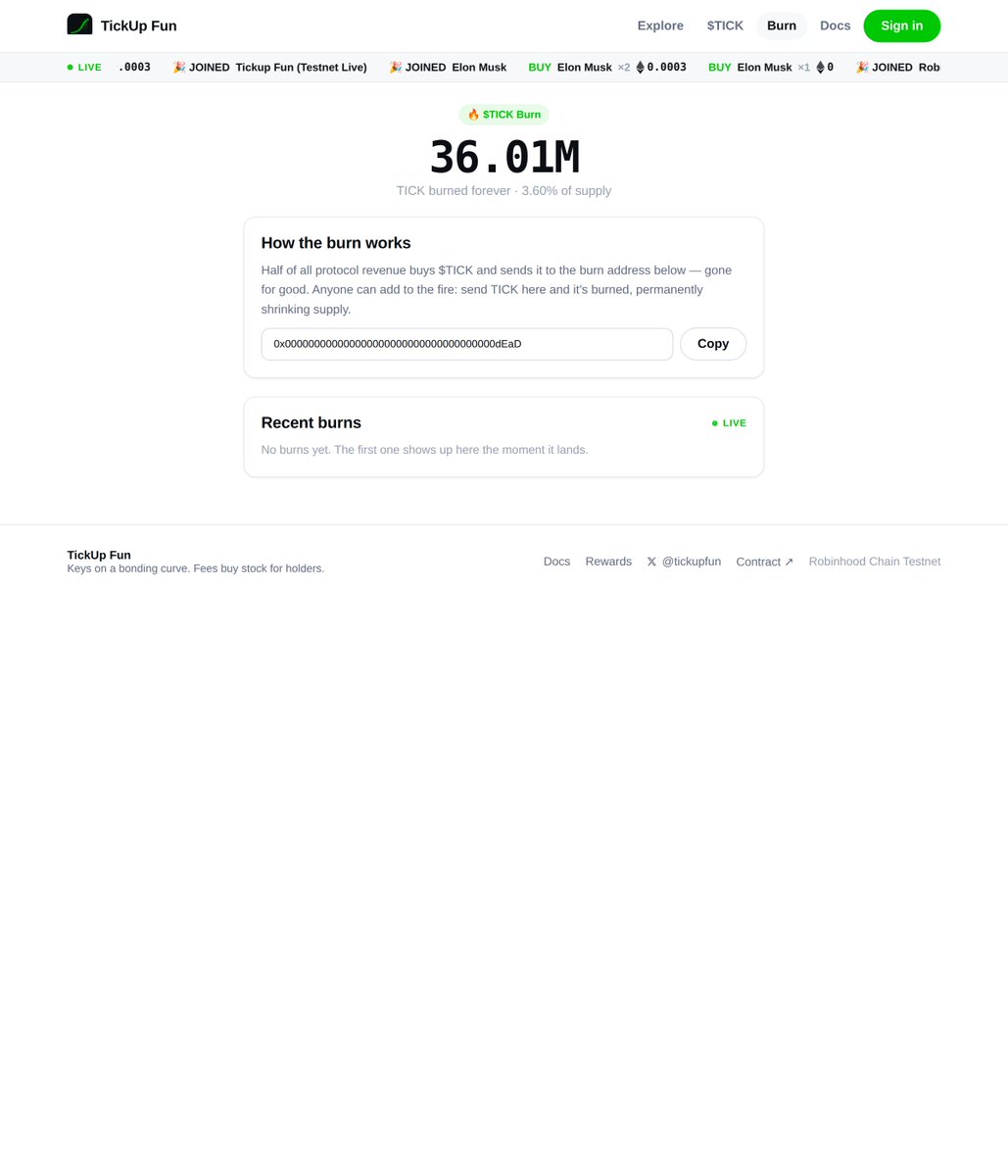 Tickup Fun (Mainnet Live) tweet media