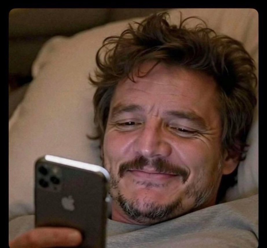 Themudlogger347's tweet photo. Only 2 things can make a man smile at his phone like this.

do you know what that is...? https://t.co/wNVenhsvy7