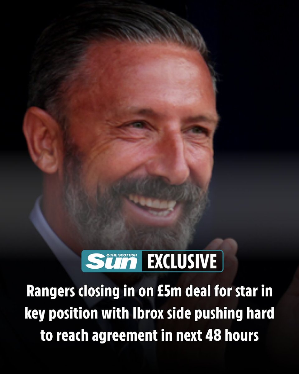 scotsunsport's tweet photo. EXCLUSIVE: Rangers closing in on £5m deal for star in key position with Ibrox side pushing hard to reach agreement in next 48 hours

https://t.co/bsMGB3zIwF https://t.co/KjRzm4Og1T