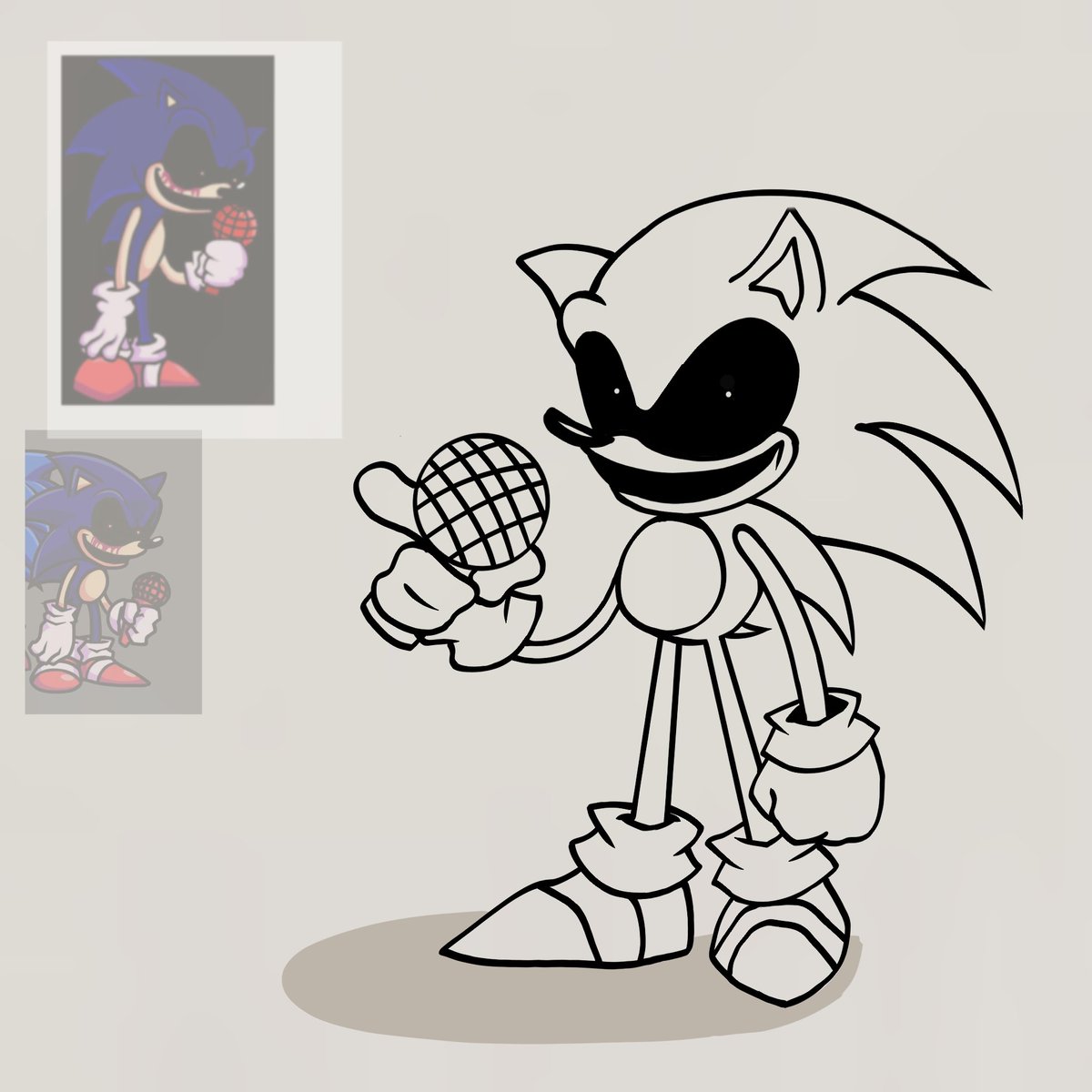 lazyVall's tweet photo. Fanart of Luis!!!! (Sonic.exe) #execommunity #fnf #fnfmod #sonicexe #luis #xd https://t.co/W9SAyFJy4W