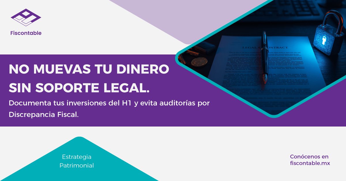 EVSAFiscontable's tweet photo. CEOs e Inversionistas: ¿Hiciste compras fuertes (bienes raíces/autos) o inyectaste dinero a tu empresa en el primer semestre?
Si no hay contratos que respalden de dónde salió el dinero, el SAT lo llamará "Discrepancia Fiscal" y exigirá ISR.
#Finanzas #CEO #Patrimonio #Fiscontable https://t.co/kerMgVYukV