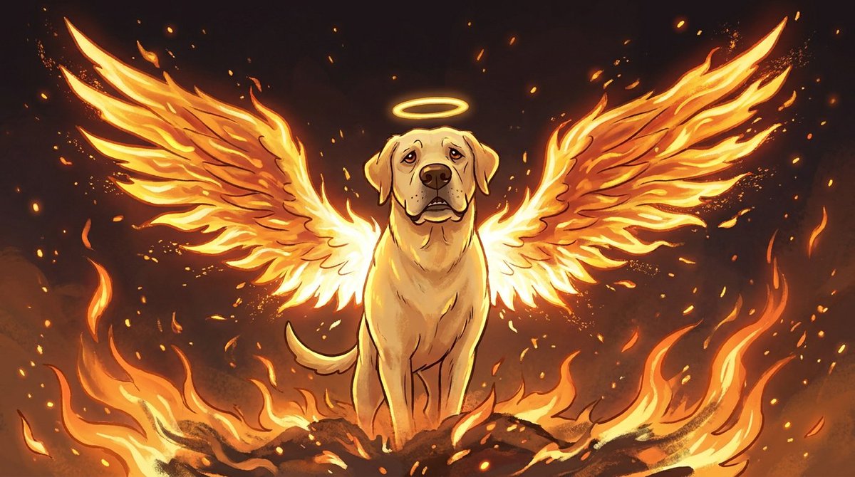Beaux the dog tweet media