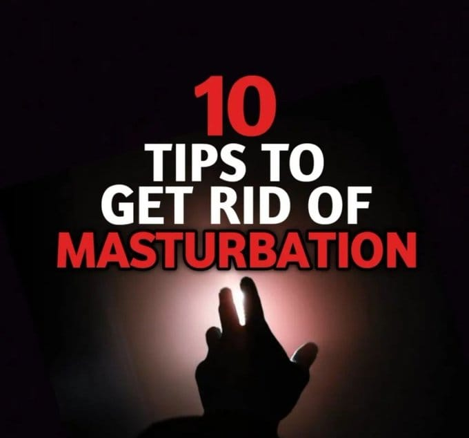 Culine_code's tweet photo. 10 Tips to Get Rid of Masturbation.

~THREAD~ https://t.co/pJnGZgszNY