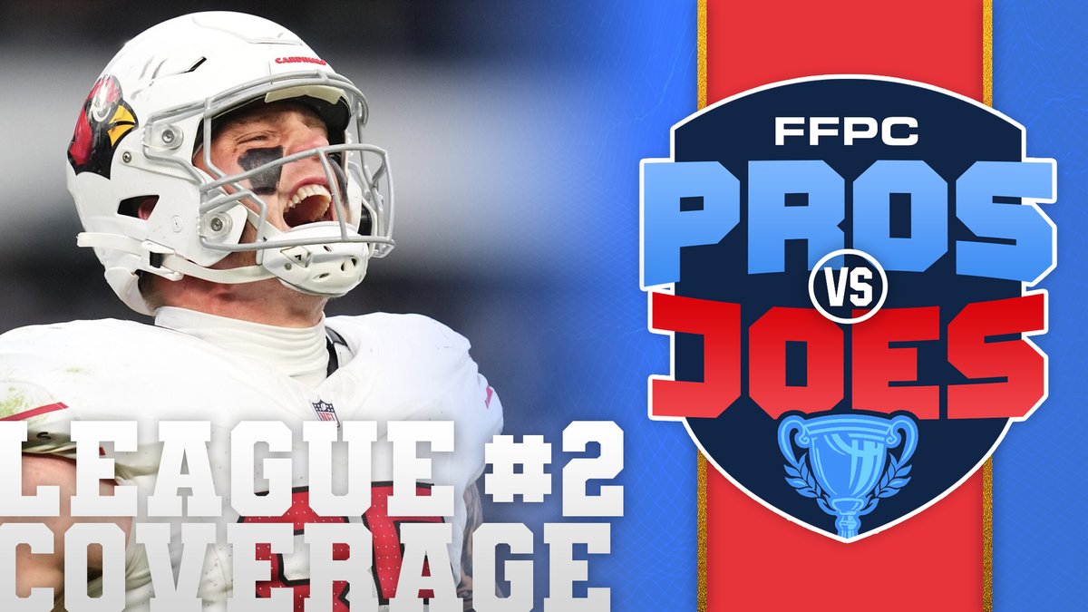 FFPC's tweet photo. TONIGHT on the @HSFFHour at 9 pm ET,
it's @FFPC #ProsVsJoes Challenge #PlayAction League #2 draft
featuring @DLFootball's @RyanMc23 & @dmeylor22, @SharpFBAnalysis' @LordReebs & more
w/@EricBalkman, @KFFSCOfficial's @JFerrellElliott & @DaveTerp
Watch: https://t.co/FaWwER3eSs https://t.co/WvHK7mRGCp