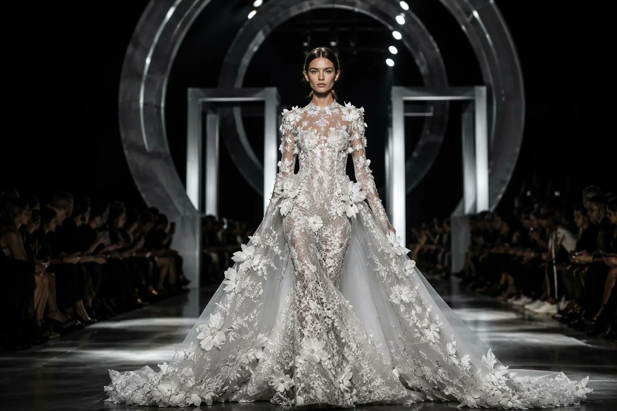 KguissCom's tweet photo. 🎨 Future of Bridal: 2026 Lace Trends 🎨

Scupltural 3D florals, Nouveau Chantilly, and Geometric Guipure are set to dominate the next season. Is your studio ready?

Read our full 2026 Forecast: https://t.co/mikoq89auH

#BridalTrends #2026Fashion #LaceFabric #CoutureDesign https://t.co/f11lZp3P9J