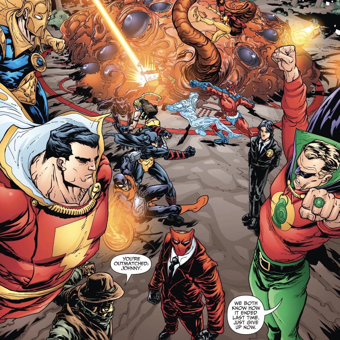 BenJMorse's tweet photo. Lilah Sturges injects a palpable energy and enthusiasm into JSA: All-Stars that keeps up momentum for the franchise. You can tell they have something to say with these characters and it goes a long way.
#JSAtoZ https://t.co/8uliCVFSZM