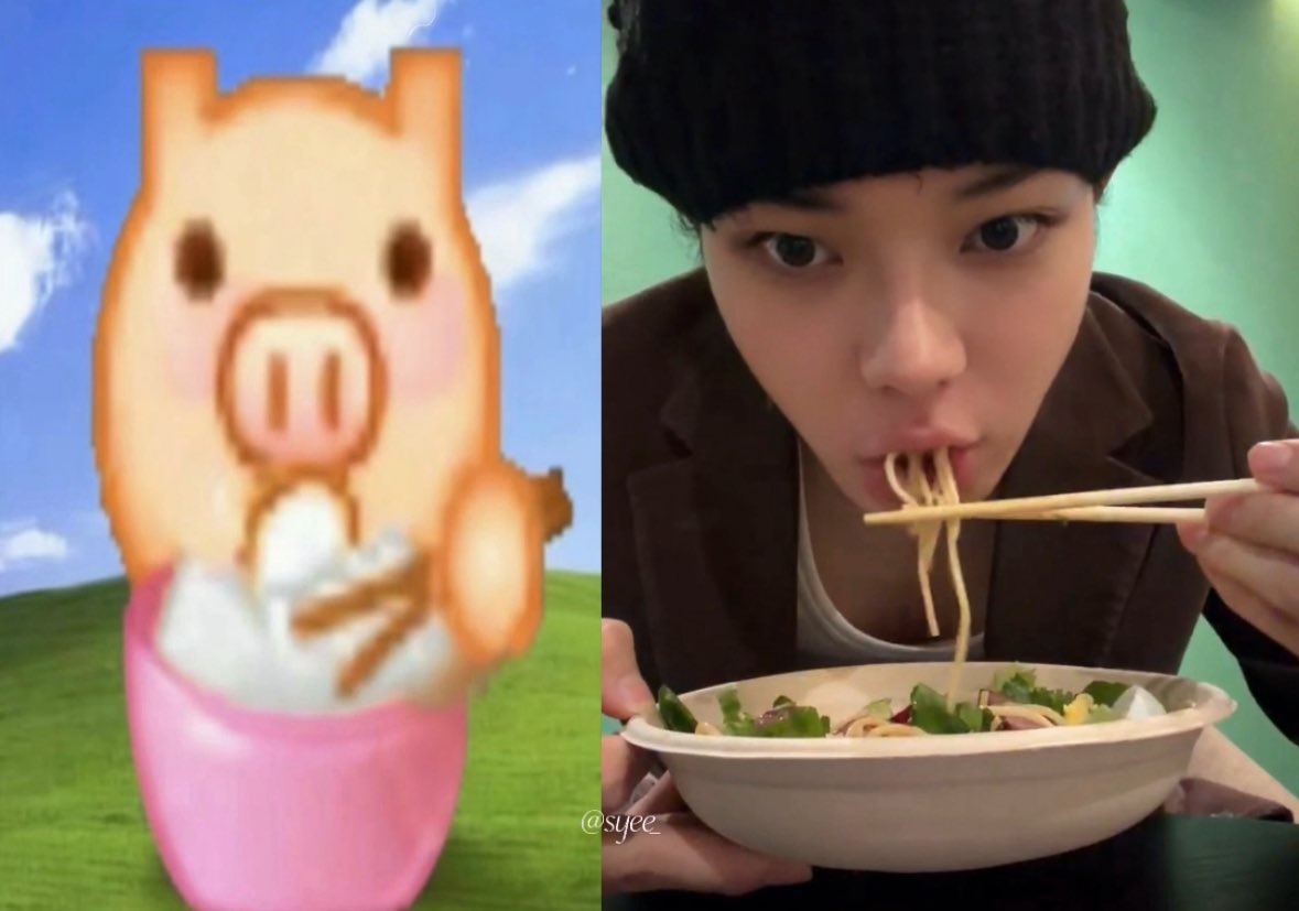 yeessja's tweet photo. 小猪进食ing 🐽 https://t.co/Z9rQyIcp8b