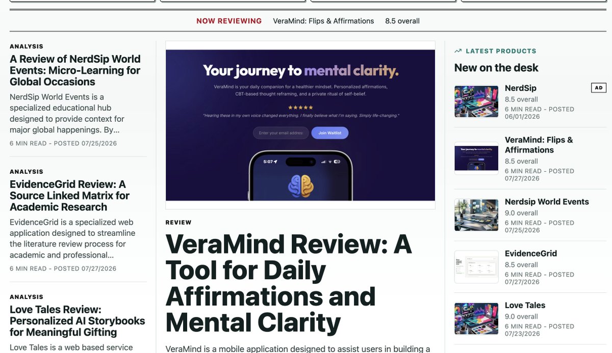emeeliojohann's tweet photo. Here's how to get a FREE backlink—and an article about your app written 🔥
Go to Bob's Tech Review and within 10 minutes you have a nicely-written review of your app—link below 👇
You just need to add a badge on your website.
#backlink https://t.co/ar2gHLc7e0