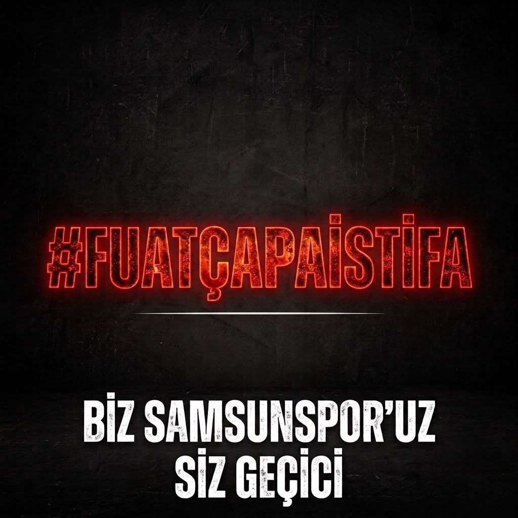 sinan_mct55's tweet photo. Biz Samsunsporuz, siz geçicisiniz. #FuatÇapaİstifa https://t.co/fF6cdYwH5R