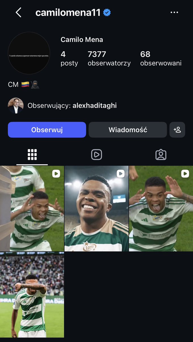 DarekScout's tweet photo. @CanDisenchanted Nice quality. We are proud. 

Boss come on bring also Mena and Kapic to Pogoń!

Good decision. https://t.co/d3dHe9DUZ9