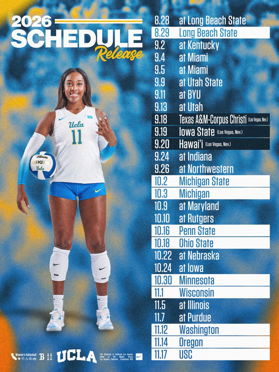 UCLA Women's Volleyball tweet media