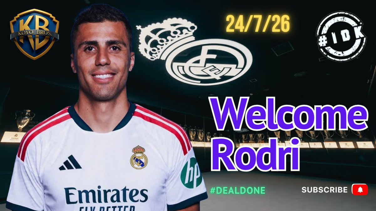 RodriBalonDeOro's tweet photo. Hecho Rodri, lo confirma hoy @pepealvarezzz, y el tweet fijado mio y mi foto.

Yo no lo conozco, pero creo q no se equivoca apenas, y cuando se equivoca es cuando las cosas AÚN NO HAN PASADO, ese es mi diagnóstico de este gran "sindicalista"

#nointeresa #welcomerodri @realmadrid https://t.co/axlhEZvyRq
