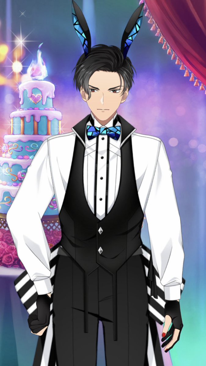 SMoonshadow94's tweet photo. This is actually really cute!

Got the UR card of my son, and of course I changed my hubby’s outfit to a bunny boy 🤭💜 https://t.co/C3ESeU5O4V