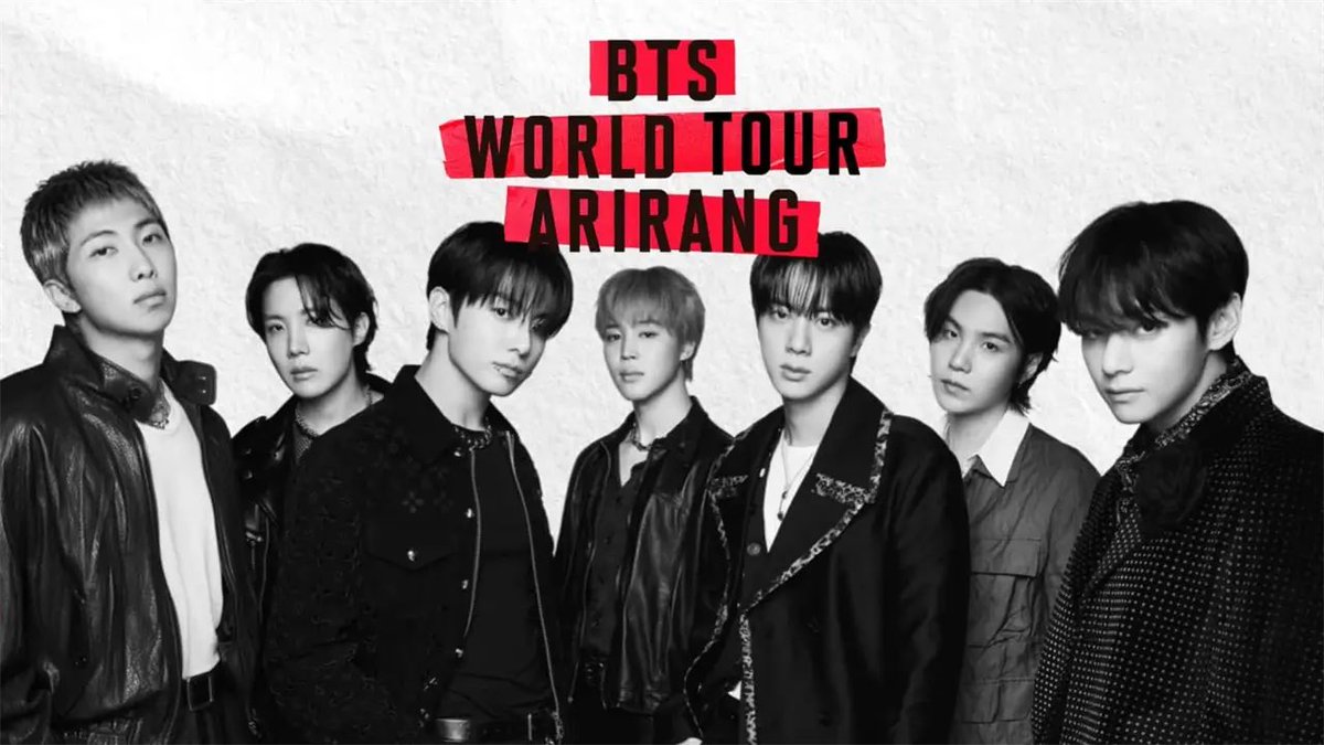Taegi_outro's tweet photo. DATO | 👀

Hasta ahora, he subido los conciertos y traducido todos los ending ments de los chicos en su WORLD TOUR “ARIRANG”, les dejo los links de cada uno con el concierto que tengo organizado:

1. GOYANG | 3 Días (Abril 9,11,12)
🔗 https://t.co/i0GsIzDxAM

2. TOKIO | 2 Días (Abril 17,18)
🔗 https://t.co/AVeF1ioHuM

3. NORTEAMÉRICA | (Tampa 3 días, El Paso 2 días, México 3 días, Stanford 3 días, Las Vegas 4 días)
🔗 https://t.co/cwqFOvfh22

4. BUSAN | 2 Días (Junio 12 y 13)
🔗 https://t.co/PfMcqTP3mw 

5. EUROPA | (Madrid 2 días, Bruselas 2 días, Londres 2 días, Múnich 2 días, Paris 2 días)
🔗 https://t.co/36czNmcqAv 

#BTS_WORLDTOUR_ARIRANG