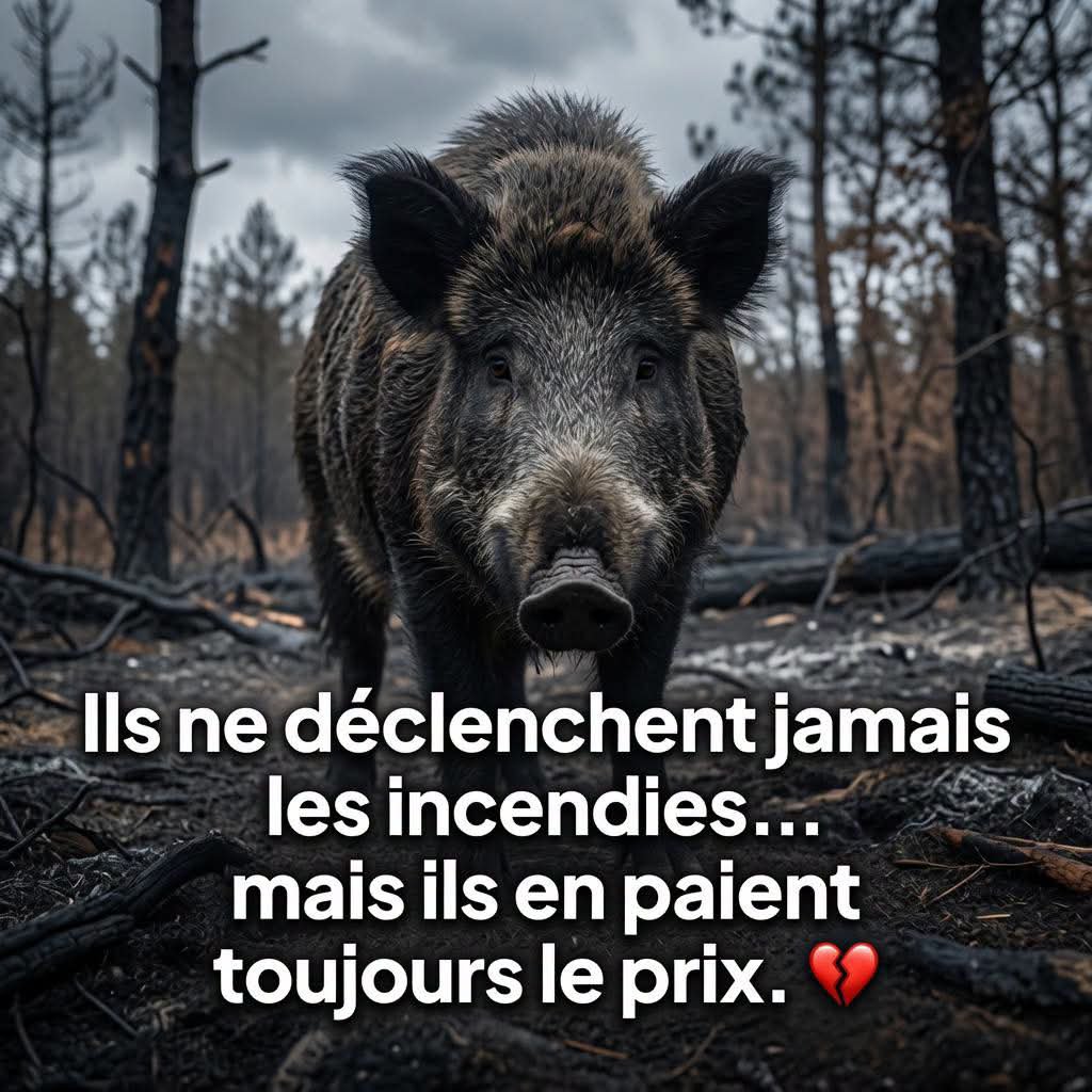 KingMVP225's tweet photo. Lorsqu’un incendie dévore une forêt, il ne détruit pas seulement des hectares de végétation : il bouleverse aussi tout un monde vivant.

Sangliers, chevreuils, hérissons, écureuils, oiseaux et bien d’autres animaux voient soudain leur territoire disparaître sous les flammes et la fumée.

Certains parviennent à fuir à temps. D’autres se retrouvent blessés, épuisés, séparés de leurs petits ou complètement désorientés, sans abri ni nourriture, dans un environnement qu’ils ne reconnaissent plus.

Ils ne peuvent pas appeler au secours ni raconter ce qu’ils viennent de vivre. Pourtant, eux aussi subissent de plein fouet les conséquences des incendies.

Une pensée pour toute cette faune sauvage, victime silencieuse des flammes, ainsi que pour les pompiers, bénévoles, soigneurs et associations qui tentent de sauver chaque animal qu’ils peuvent. ❤️‍🩹🌳🐗