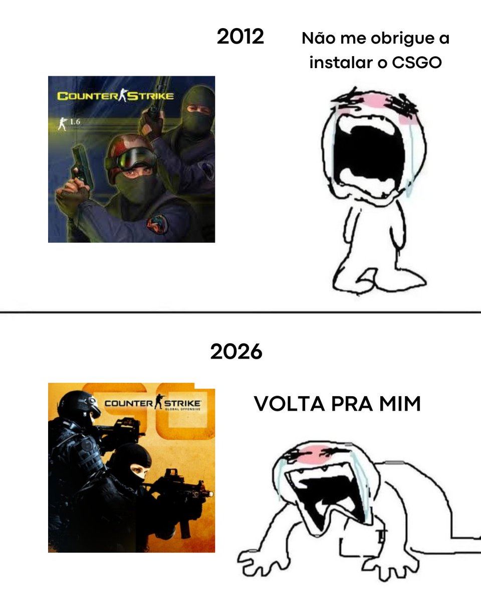 GamersClubCS's tweet photo. Mais alguém com saudade do CSGO? 😪 https://t.co/Pqp427uMSv