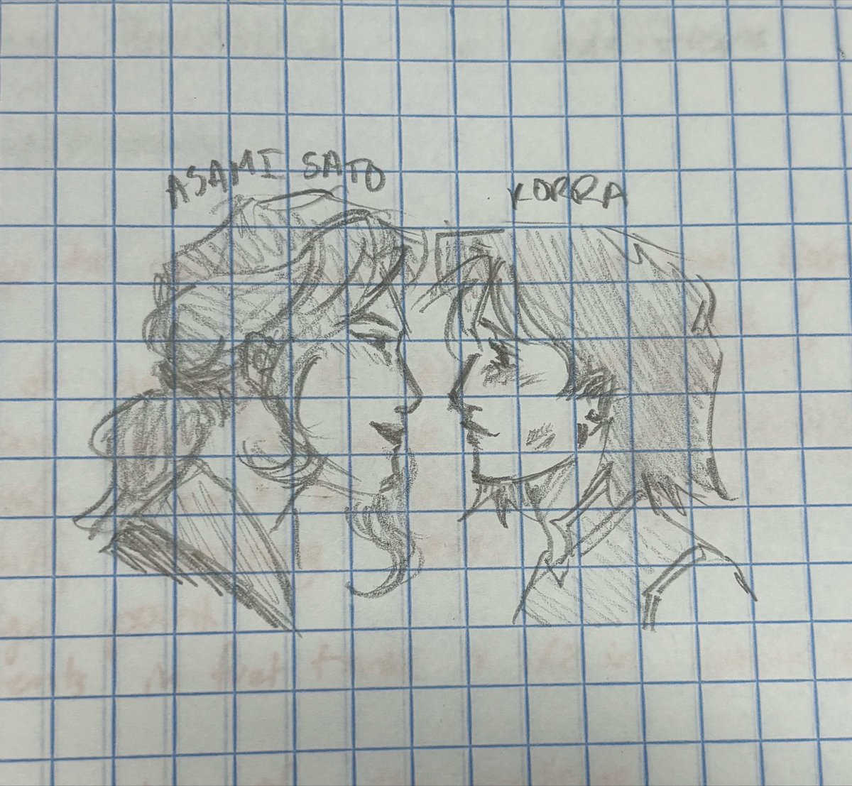 astrozorel's tweet photo. young and older korrasami ❤️❤️❤️ (doodles at work) https://t.co/zXcAWNwvTs