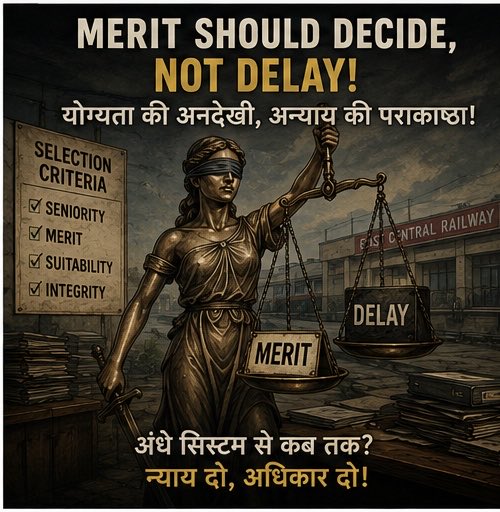 bansforedurjan's tweet photo. @GM_ECRly 
@drmdhnecr 
@drmdnr @drm_sonpur @drmddu @spjdivn sir we are demanding promotion from jr clerk to sr clerk since almost 1 year but we dont get any hope for promotion whereas we are doing heavy work compared to most of the seniors. https://t.co/5qYOVjaCjW
