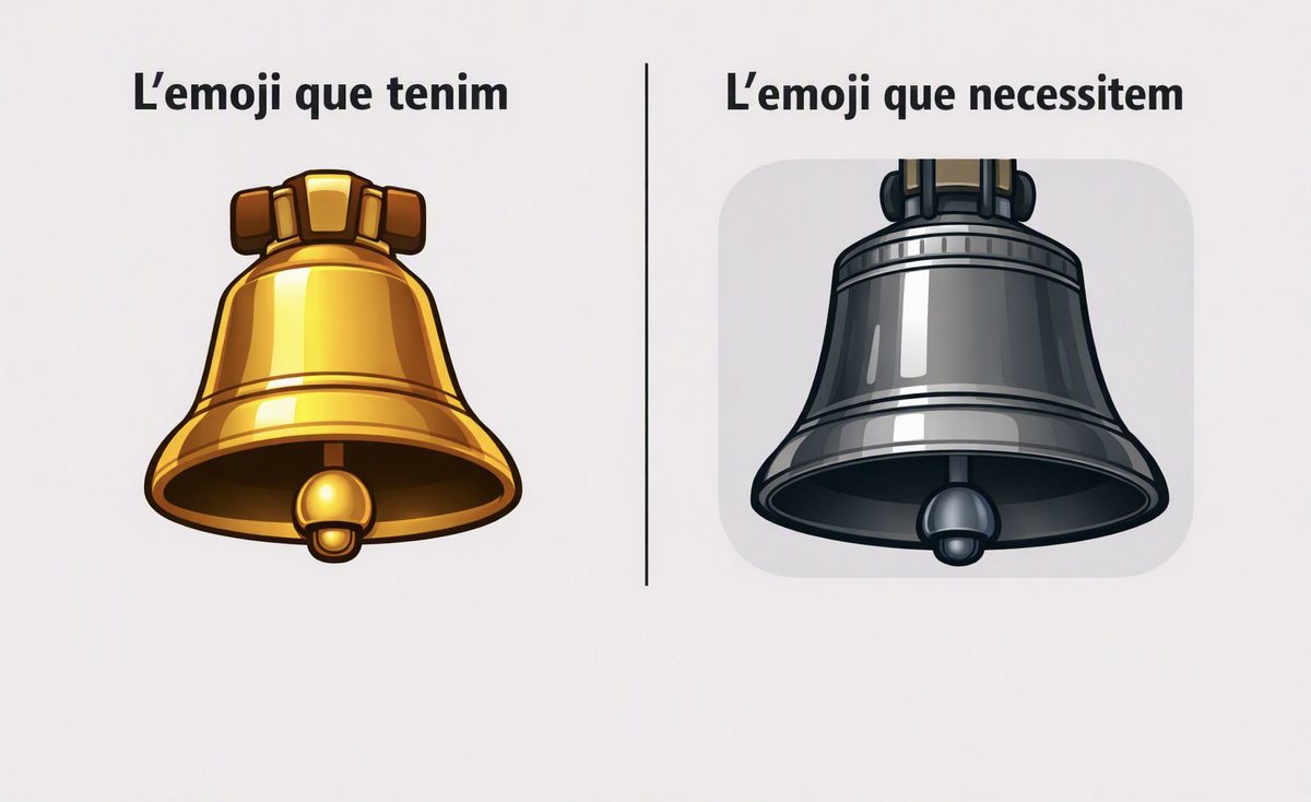 AmicsSeuVella's tweet photo. L’emoji que tenim VS l’emoji que necessitem!

Quin afegirieu?

#seuvella https://t.co/Zt4cJZRcPv