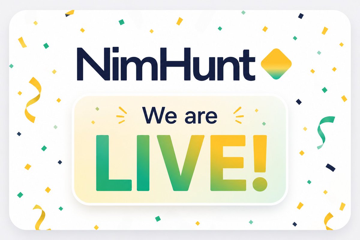NIM_Hunt's tweet photo. We've been quiet for some time. I can tell you now that it's certainly worth the wait! NimHunt is LIVE! https://t.co/0TTwPtPIq6
Go hunt some NIM! https://t.co/8SRnmMqvYV
