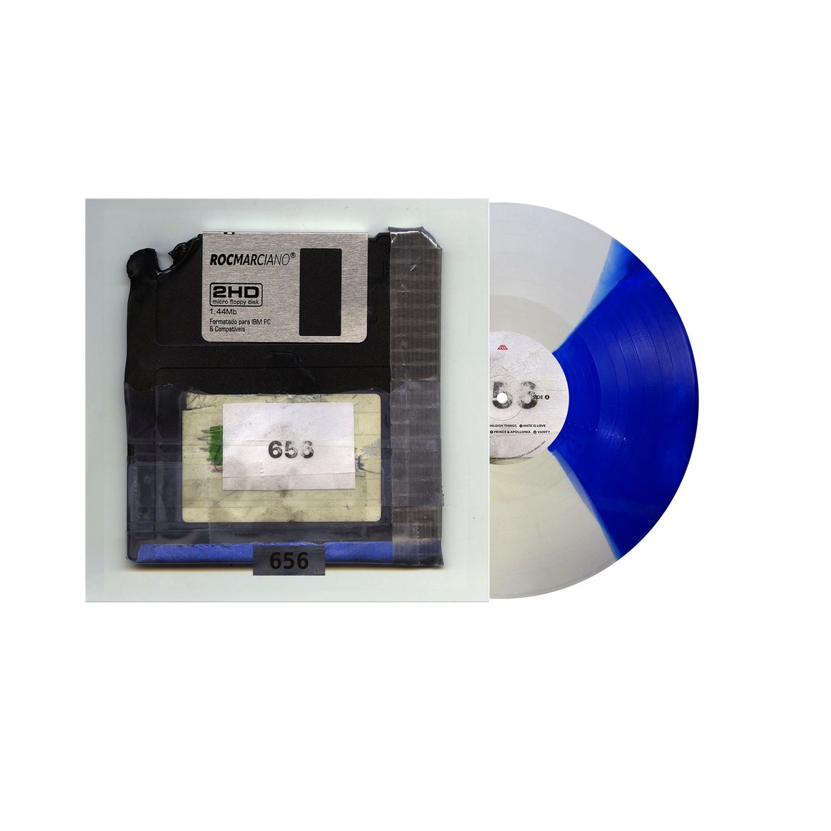 JazzUNGang's tweet photo. 656 by 
@rocmarci
 VINYL &amp; MERCH
Black Or Silver/Blue.
Available Friday, July 31st on https://t.co/tW57H0Az5P
Limited. No reprint.
Artwork by Josué Thomas
Image https://t.co/YRGRvX4Ku8