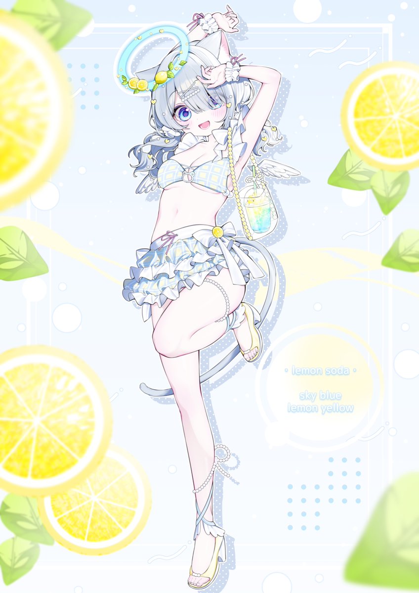 AsakuraMashiro_'s tweet photo. #おはようVTuber 
おはよ〜新しい水着だよ、似合う？ https://t.co/yLJ7bWYa2Q
