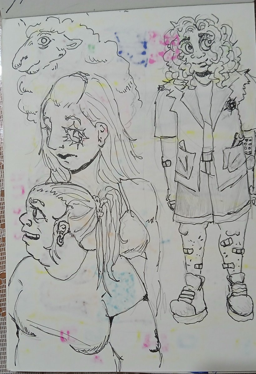 nozzplanta's tweet photo. Misc pieces from my sketchbook https://t.co/9nhTjuPLTt