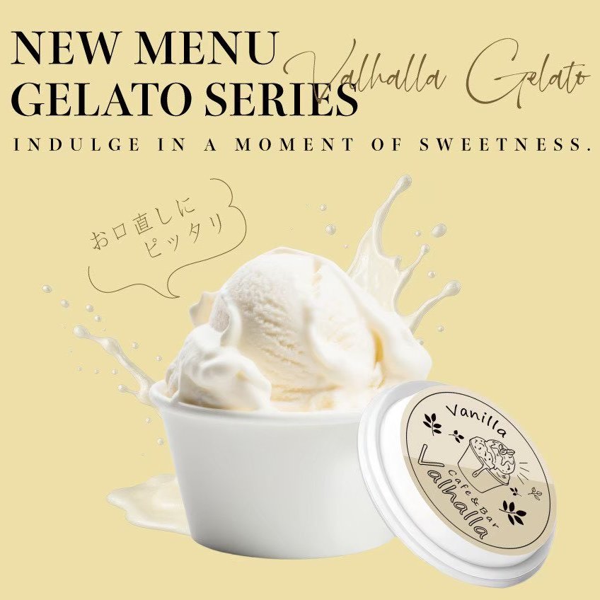 VALHALLAygg's tweet photo. ☆VALHALLA NEWS☆
 
🍫大好評オリジナルジェラート🍨

味は選べる4種類‼️
気になる方はお近くのスタッフまで是非お声がけください😊
お口直しにぴったりのオリジナルジェラート✨️
たくさんのご来店、心よりお待ちしております💫

VALHALLA ホスホス
https://t.co/XqViHQBVti…
【公式】VALHALLA Instagram
https://t.co/6BLA9Chi5L
【公式】VALHALLA TikTok
https://t.co/sFznHjM4G5

#ホスト 
#VALHALLA
#アイスクリーム