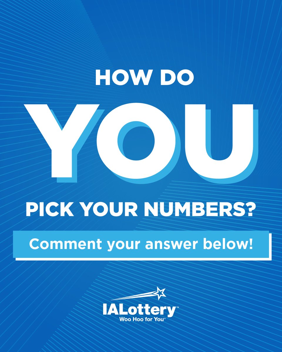 ialottery's tweet photo. When it comes to draw games, how do YOU pick your numbers? Share your strategy in the comments! https://t.co/zijnaGCDcS
