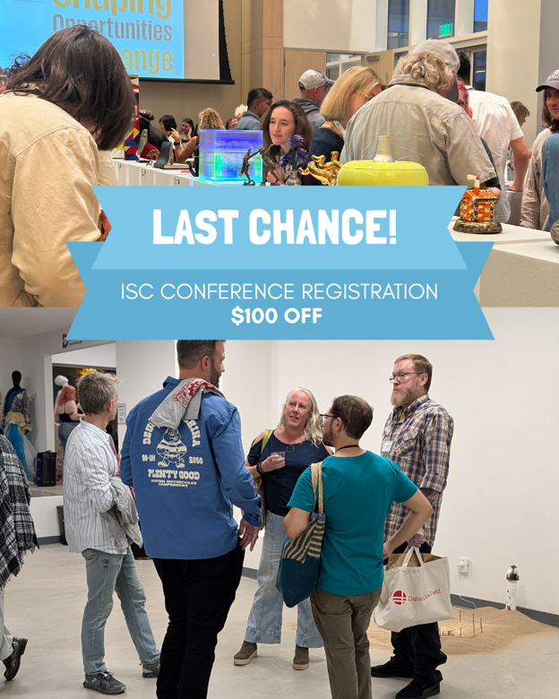 IntSculptureCtr's tweet photo. Don’t miss out on discounted conference rates, register now before prices increase!  
Tier One pricing ends tomorrow, July 28th. 
 Spaces are limited, don’t miss your chance to sign up! 

Find more information at https://t.co/y9aVRaGETe https://t.co/uJYrS4CoA2