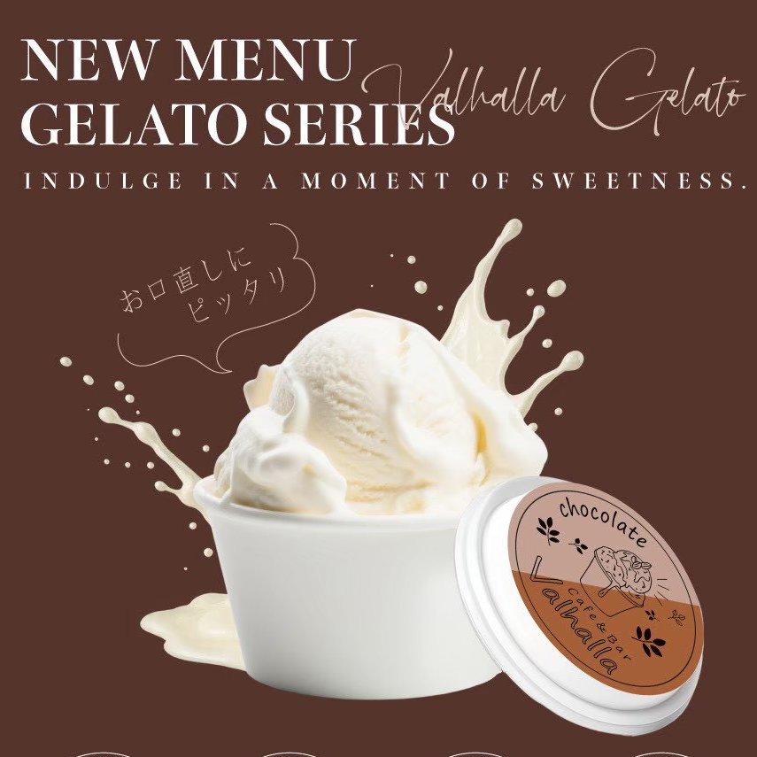 VALHALLAygg's tweet photo. ☆VALHALLA NEWS☆
 
🍫大好評オリジナルジェラート🍨

味は選べる4種類‼️
気になる方はお近くのスタッフまで是非お声がけください😊
お口直しにぴったりのオリジナルジェラート✨️
たくさんのご来店、心よりお待ちしております💫

VALHALLA ホスホス
https://t.co/XqViHQBVti…
【公式】VALHALLA Instagram
https://t.co/6BLA9Chi5L
【公式】VALHALLA TikTok
https://t.co/sFznHjM4G5

#ホスト 
#VALHALLA
#アイスクリーム
