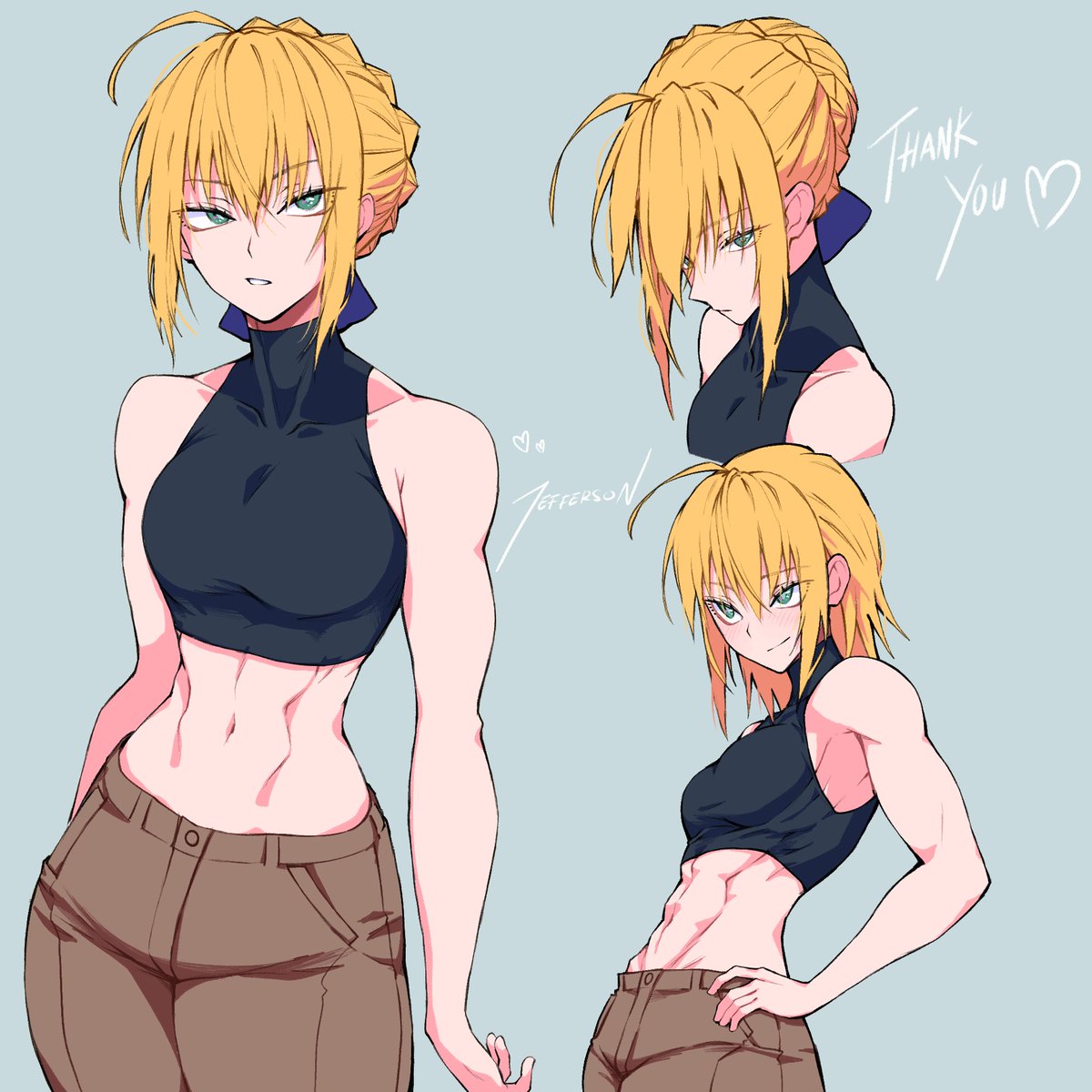 jeffraeson's tweet photo. It's finished~ Hope you likes it❤️ I'll draw more in this style and improve more👍
#FGO https://t.co/k0cM6st6CO